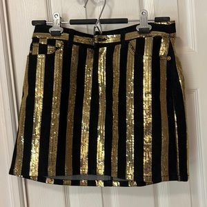 Sequin MK skirt
